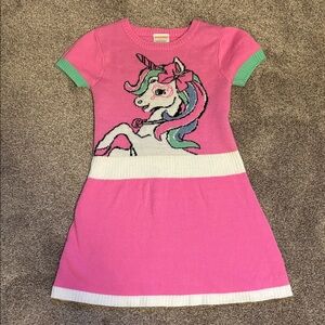 Jojo Siwa Unicorn Pink Sweater Dress Size XS 4/5